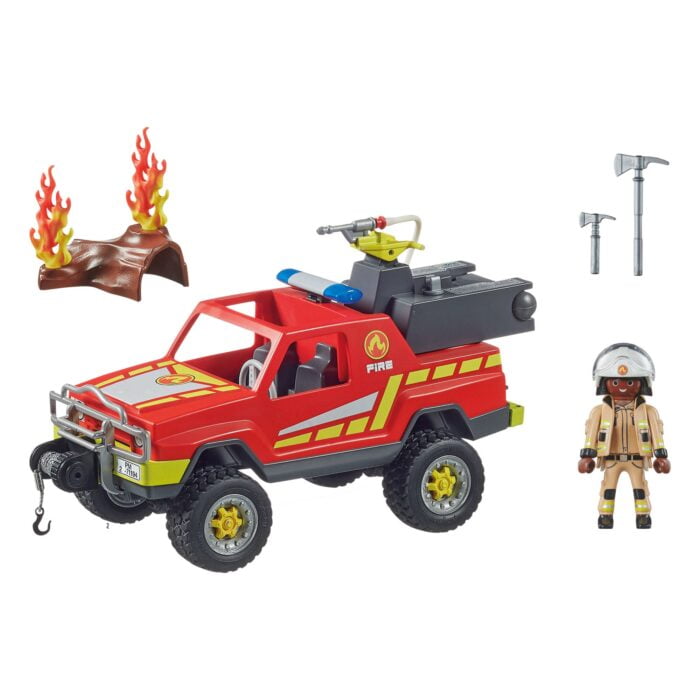 Playmobil - Camion De Pompieri Cu Furtun-PM71194