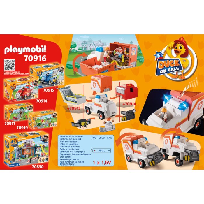 Playmobil - D.O.C - Ambulanta-PM70916