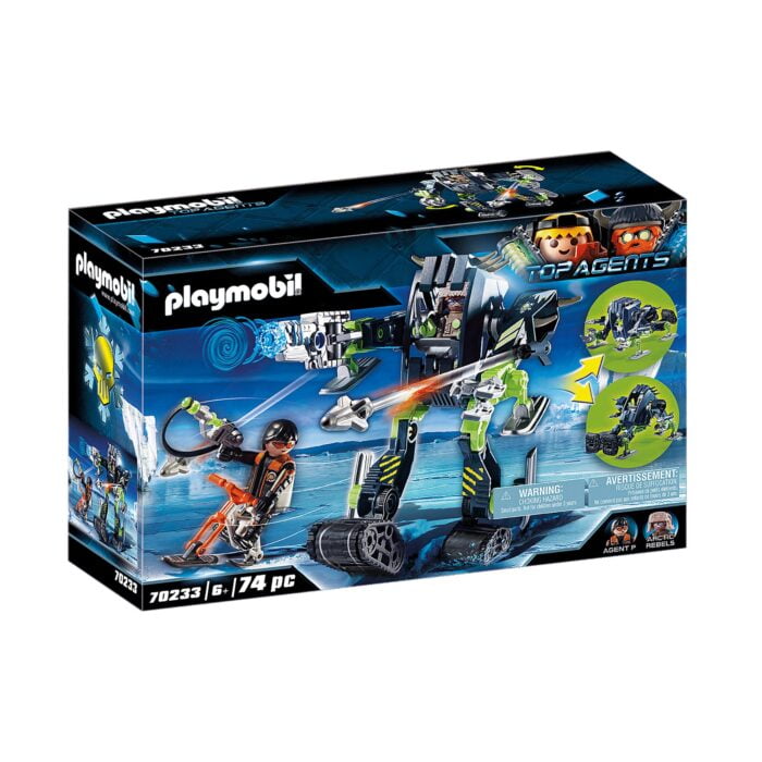 Playmobil - Robotul Ghetii Si Rebeli Arctici-PM70233