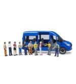 Bruder - Sprinter Mercedes Benz Cu Sofer Si Pasager-Vehicule Originale Bruder-BR02670