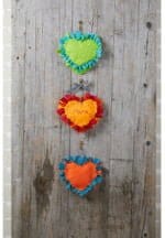 12 Inimi colorate - Set creativ copii - Bricolaj din fetru.webp