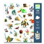 Abtibilduri Djeco Cavaleri-DJECO-Didactopia