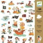 Abtibilduri Djeco Pirati-DJECO-Didactopia