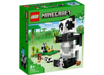 Adapostul ursilor panda - LEGO Minecraft 21245 - prin Didactopia by Evertoys