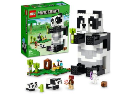 Adapostul ursilor panda - LEGO Minecraft 21245 - prin Didactopia by Evertoys