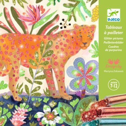 Atelier creativ cu sclipici