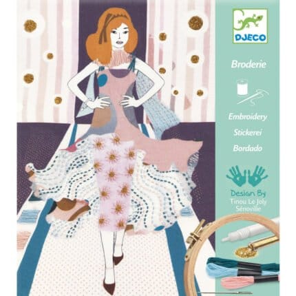 Atelier de brodat si cusut Djeco