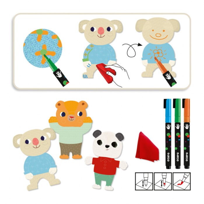 Atelier de desen pentru copii Djeco Cuties-DJECO-Didactopia