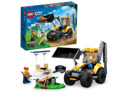 Excavator de constructii - LEGO City 60385 - prin Didactopia by Evertoys