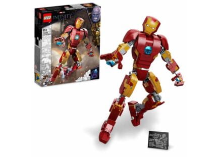 Figurina Iron Man - LEGO Marvel Super Heroes 76206 - prin Didactopia by Evertoys