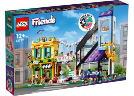 Florarie si magazin de design in centrul orasului - LEGO Friends 41732 - prin Didactopia by Evertoys