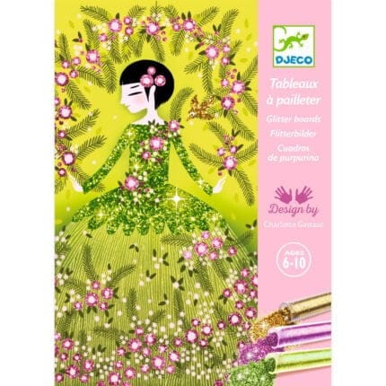 Joc creativ cu sclipici Zane-DJECO-Didactopia