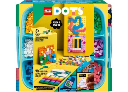 Mega Pack Patch DOTS adeziv - LEGO DOTS 41957 - prin Didactopia by Evertoys