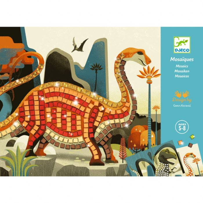 Mozaic Djeco Dinozauri-DJECO-Didactopia
