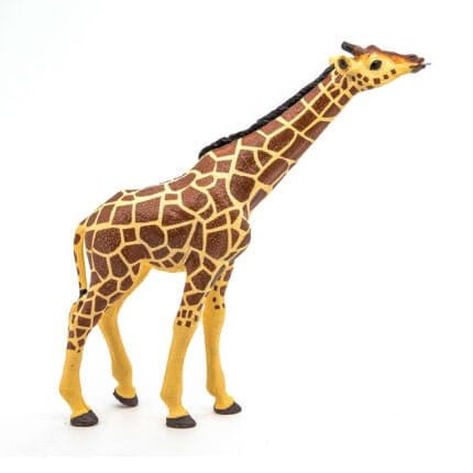 PAPO FIGURINA GIRAFA CU CAP RIDICAT-Animale salbatice-original PAPO prin Didactopia by Evertoys