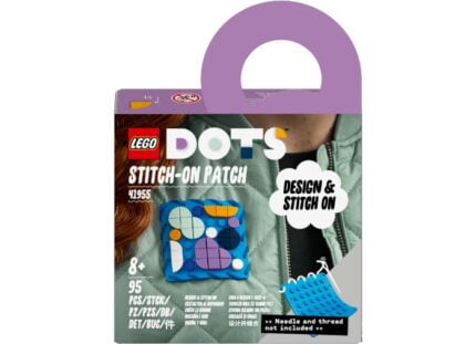 Patch DOTS de cusut - LEGO DOTS 41955 - prin Didactopia by Evertoys