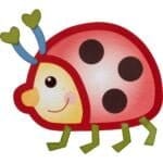 Prietenii mei gandacei - Set creativ copii - Bricolaj - 18 forme pentru fereastra