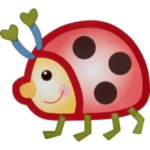 Prietenii mei gandacei - Set creativ copii - Bricolaj - 18 forme pentru fereastra