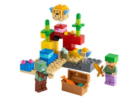 Reciful de corali - LEGO Minecraft 21164 - prin Didactopia by Evertoys
