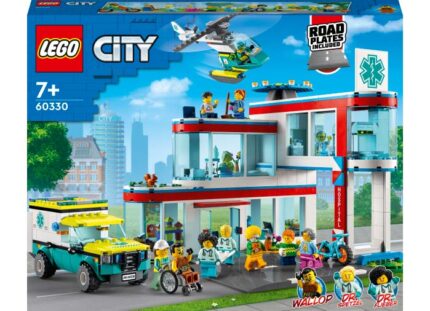 Spital - LEGO City 60330 - prin Didactopia by Evertoys