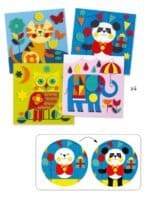 Tablouri cu fetru Animale Djeco-DJECO-Didactopia