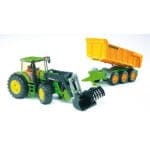 Bruder - Tractor John Deere 7R 350-Vehicule Originale Bruder-BR03150