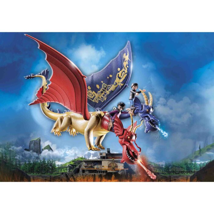 Playmobil - Dragons: Wu & Wei & Jun-PM71080