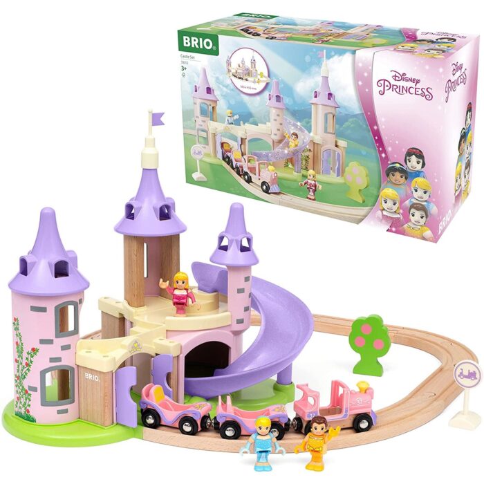 Brio - Castelul Printeselor Disney-Trenulet Lemn original BRIO-BRIO33312
