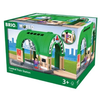 Brio - Gara Centrala-Trenulet Lemn original BRIO-BRIO33649
