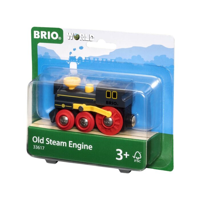 Brio - Locomotiva Cu Aburi-Trenulet Lemn original BRIO-BRIO33617