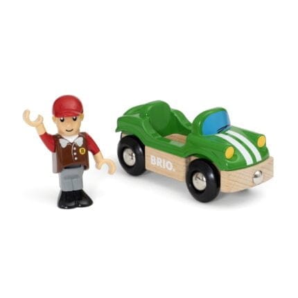 Brio - Masina Sportiva-Trenulet Lemn original BRIO-BRIO33937