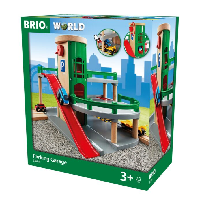 Brio - Parcare Etajata-Trenulet Lemn original BRIO-BRIO33204