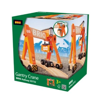 Brio - Pod Cu Macara-Trenulet Lemn original BRIO-BRIO33732
