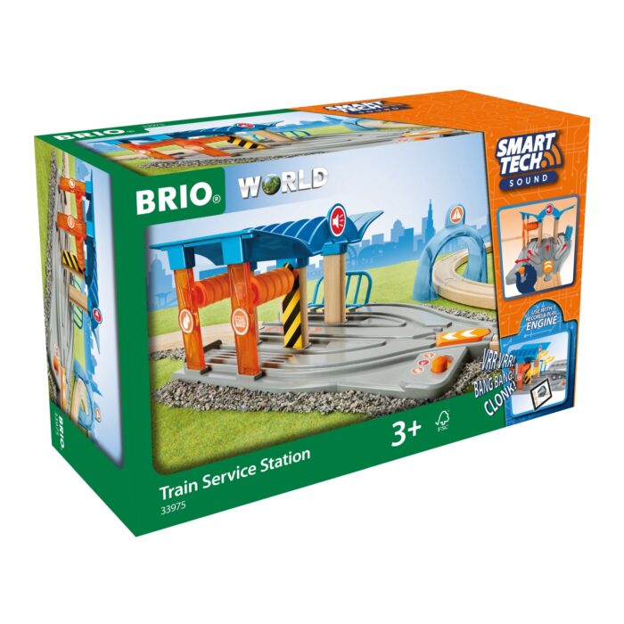 Brio - Service Pentru Trenuri-Trenulet Lemn original BRIO-BRIO33975