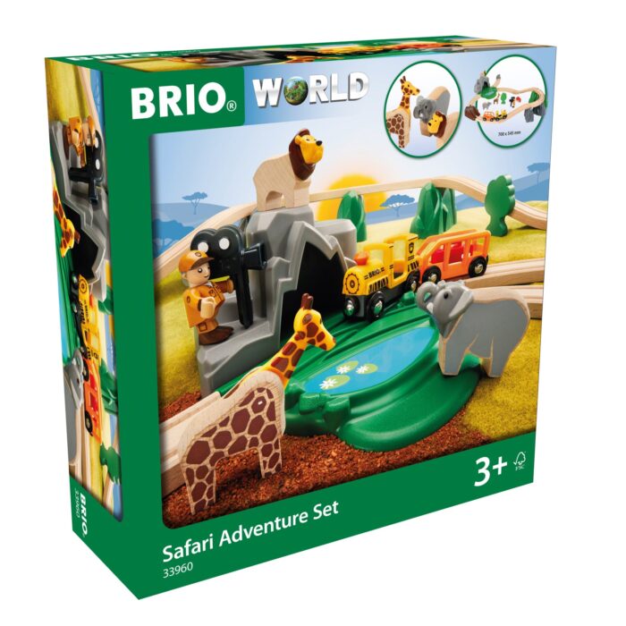 Brio - Set Aventura In Safari-Trenulet Lemn original BRIO-BRIO33960