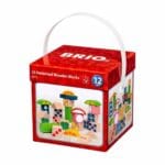 Brio - Set Blocuri Din Lemn Cu Modele Colorate-Trenulet Lemn original BRIO-BRIO30112