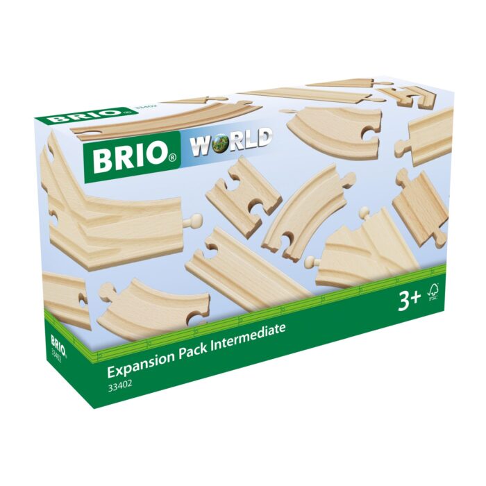 Brio - Set De Expansiune Sine Pentru Intermediari-Trenulet Lemn original BRIO-BRIO33402