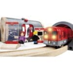 Brio - Set Metrou Pe Sine-Trenulet Lemn original BRIO-BRIO33513