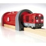 Brio - Set Metrou Pe Sine-Trenulet Lemn original BRIO-BRIO33513