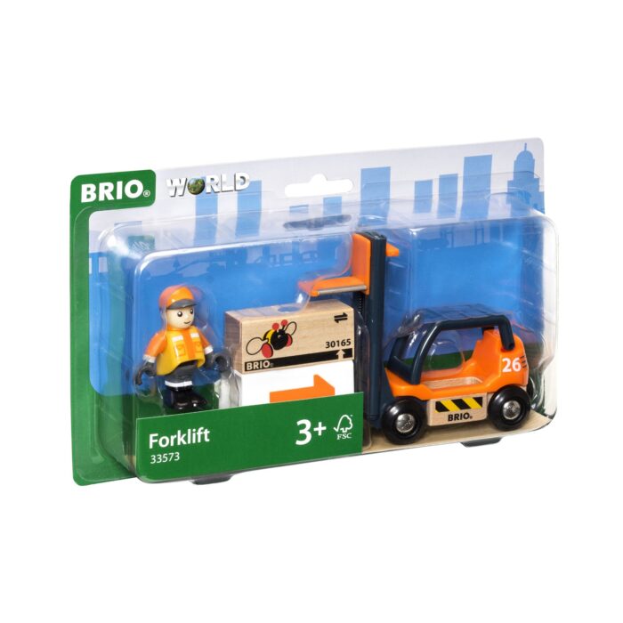 Brio - Stivuitor-Trenulet Lemn original BRIO-BRIO33573