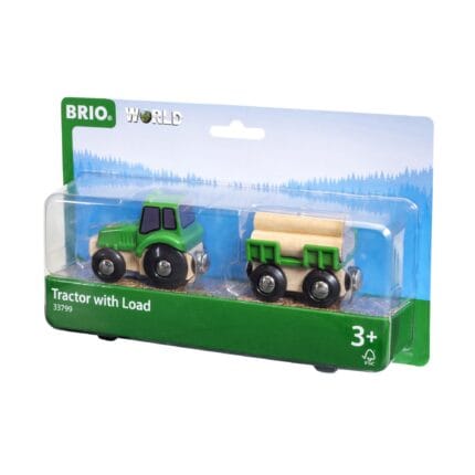Brio - Tractor Cu Incarcatura-Trenulet Lemn original BRIO-BRIO33799
