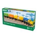 Brio - Tren Marfa Cu 3 Vagoane-Trenulet Lemn original BRIO-BRIO33982