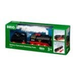 Brio - Tren Negru Cu Baterii-Trenulet Lemn original BRIO-BRIO33884