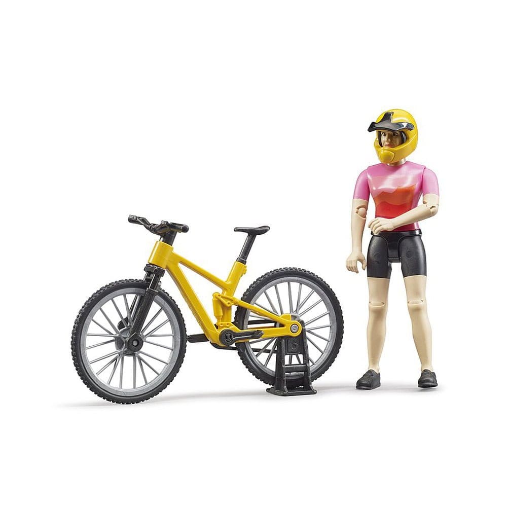 Bruder-Figurina-Ciclista-Cu-Bicicleta-De-Munte-Vehicule-Originale-Bruder-BR63111-Didactopia Bruder - Figurina Ciclista Cu Bicicleta De Munte-Vehicule Originale Bruder-BR63111