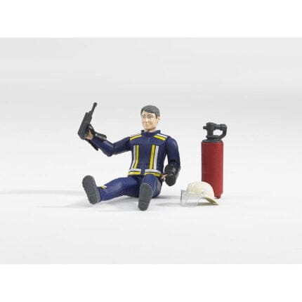 Bruder - Figurina Pompier Cu Accesorii-Vehicule Originale Bruder-BR60100