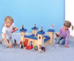 Cetatea Cavalerilor - Castel medieval modular - Structura lemn