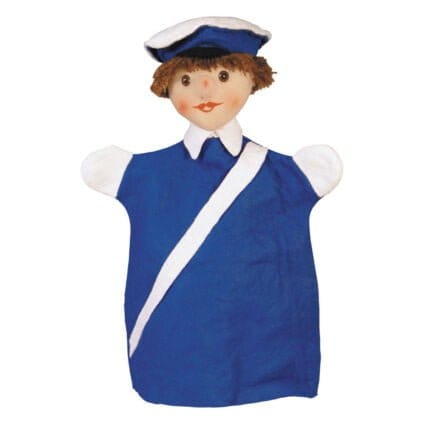 Politist in uniforma - Marioneta teatru de papusi - original KERSA Germania