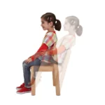 Scaun gradinita si cresa - Gama Favorit - Inaltime sezut 24 - 46 cm - Mobilier premium copii