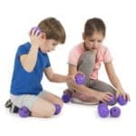 Mingi tactile Thera Feel - Mingi cu conţinut senzorial - Set de 10 mingi