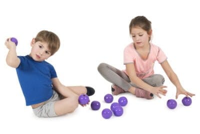 Mingi tactile Thera Feel - Mingi cu conţinut senzorial - Set de 10 mingi